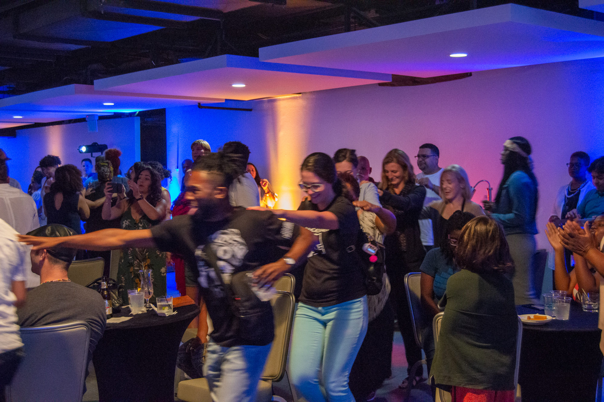 people dancing